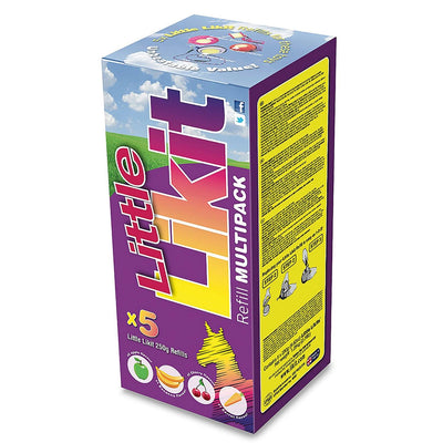 Little Likit Multipack 250G Apple, Banana, Carrot & Cherry 5 Pack - Ormskirk Pets