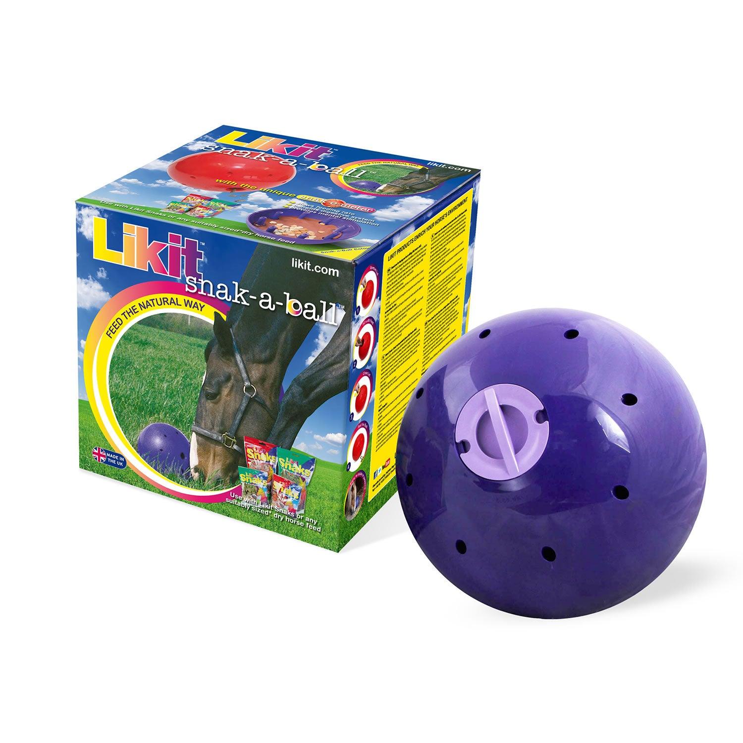 Likit Snak-A-Ball Purple - Ormskirk Pets