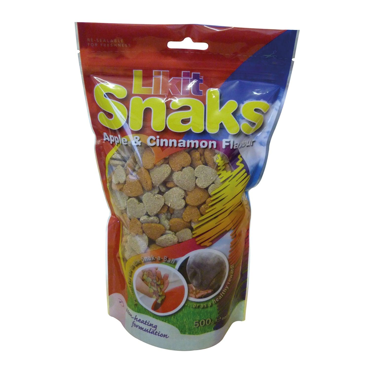 Likit Snaks 500G Apple & Cinnamon 10 Pack - Ormskirk Pets