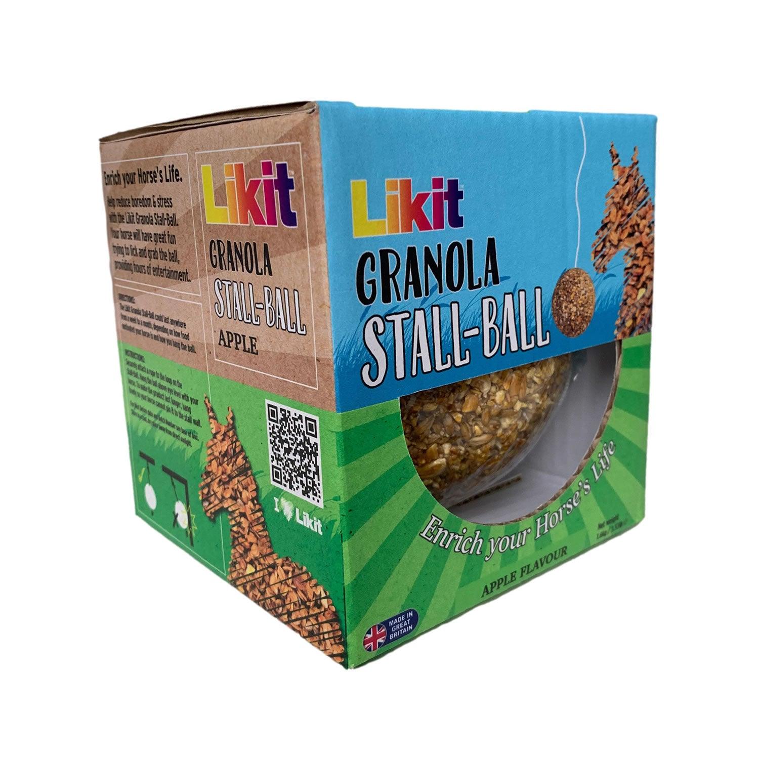 Likit Granola Stall-Ball 1.6kg Apple - Ormskirk Pets