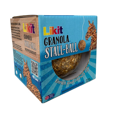 Likit Granola Stall-Ball 1.6kg Peppermint - Ormskirk Pets