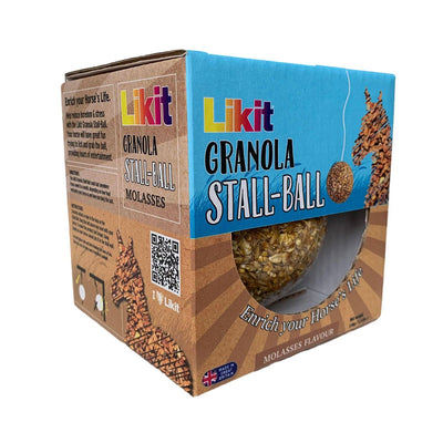 Likit Granola Stall-Ball 1.6kg Molasses - Ormskirk Pets