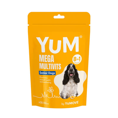 YUMOVE YUM MULTIVITS SENIOR DOG 30 BITES