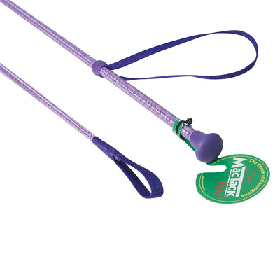 Mactack Junior Riding Whip Cw78 24" Lilac Sparkle - Ormskirk Pets