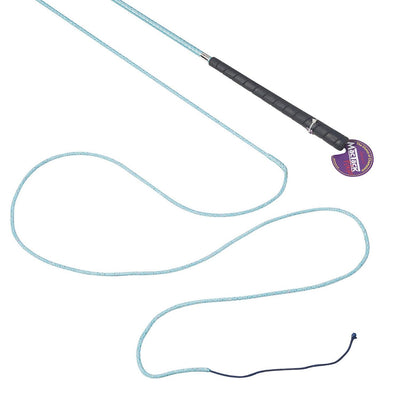 Mactack Lunge Whip R448 66" Blue Sparkle - Ormskirk Pets