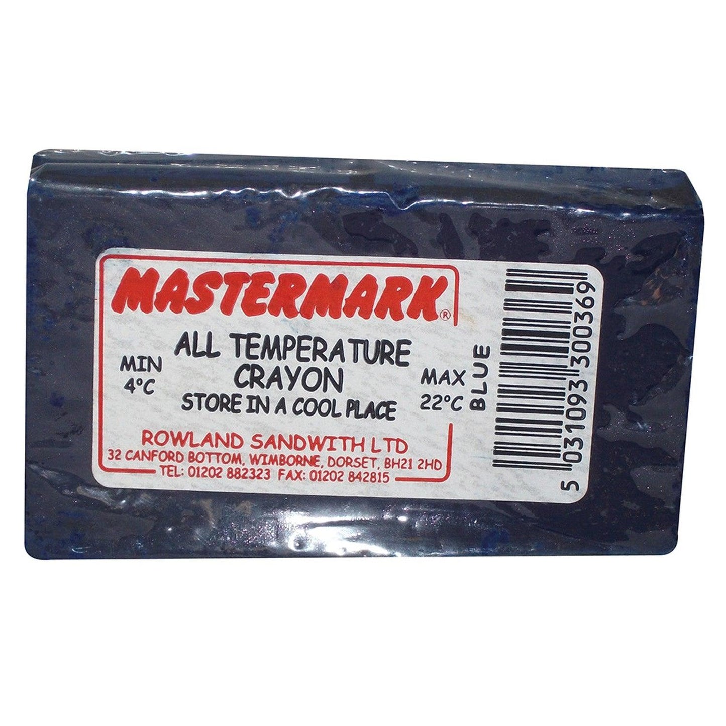 Mastermark All Temperature Ram Crayons Blue - Ormskirk Pets