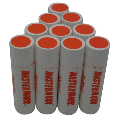 Mastermark Wax Markers Twist Base Orange x 10 Pack - Ormskirk Pets