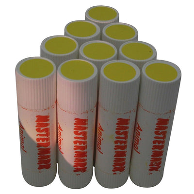 Mastermark Wax Markers Twist Base Yellow x 10 Pack - Ormskirk Pets