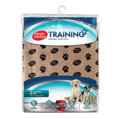 Simple Solution Washable Travel Pads 2 Pack - Ormskirk Pets