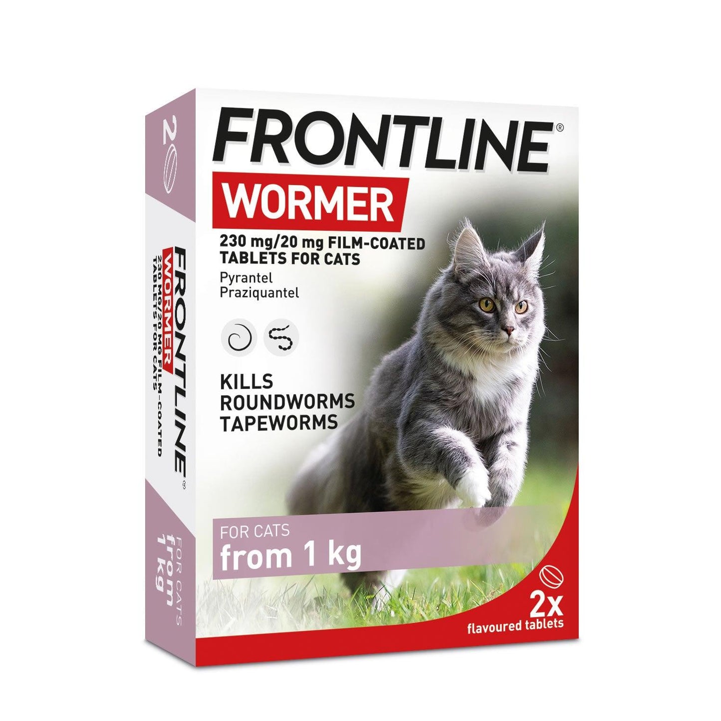 Frontline Wormer Tablets For Cats 2 Pack - Ormskirk Pets