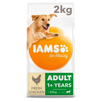 IAMS for Vitality Adult Large Dog Food with Fresh chicken 2kg - Ormskirk Pets