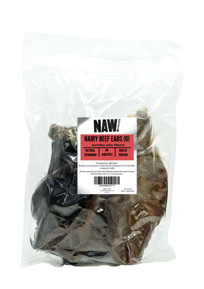 NAW Hairy Beef Ears, 6'S