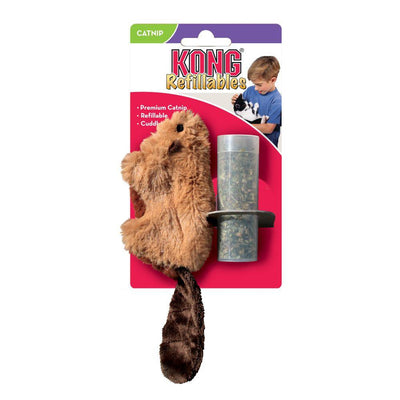 KONG Cat Refillable Beaver - Rat - Hedgehog - Turtle - Mouse - Ormskirk Pets