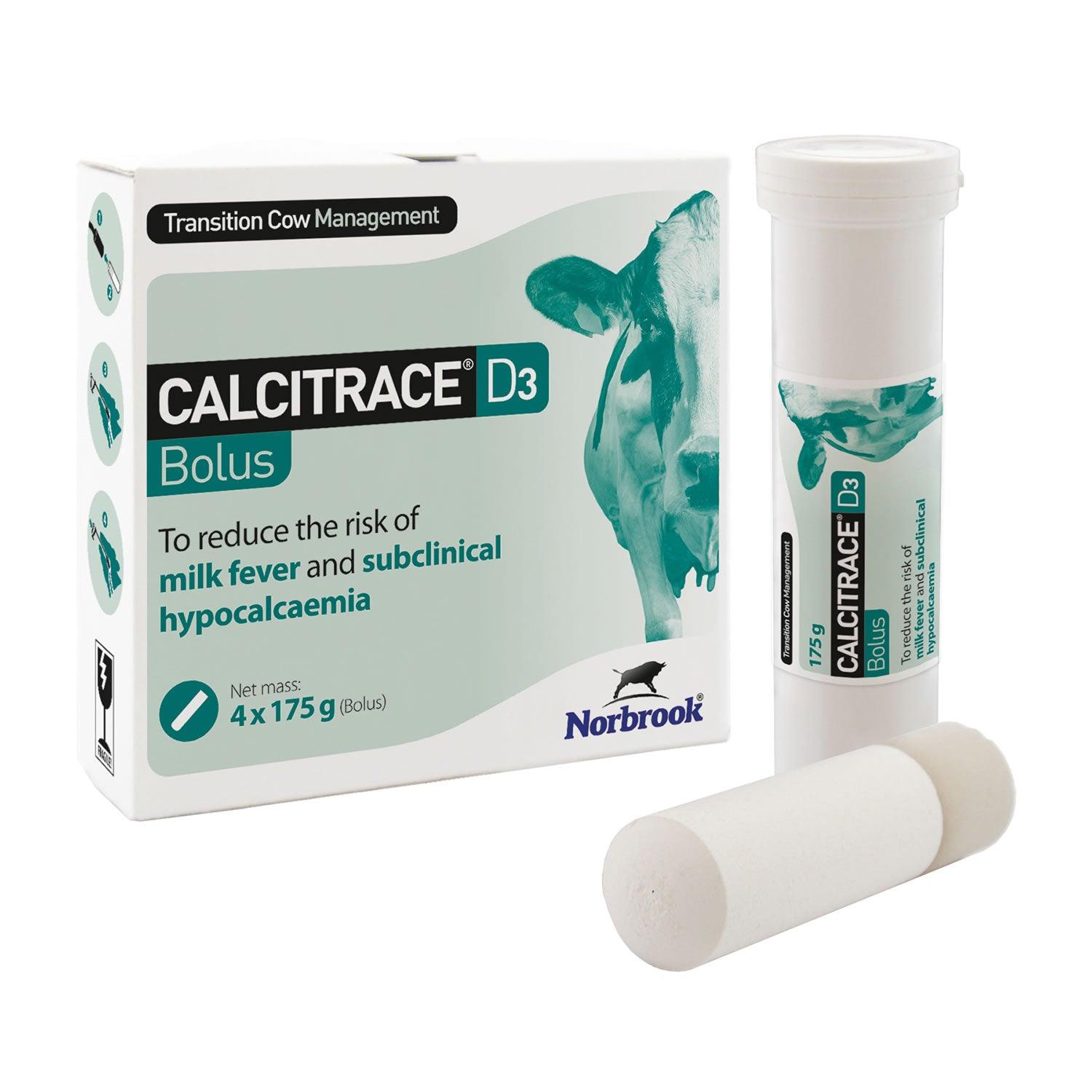 Norbrook Calcitrace D3 Bolus 175g X 4 Pack - Ormskirk Pets