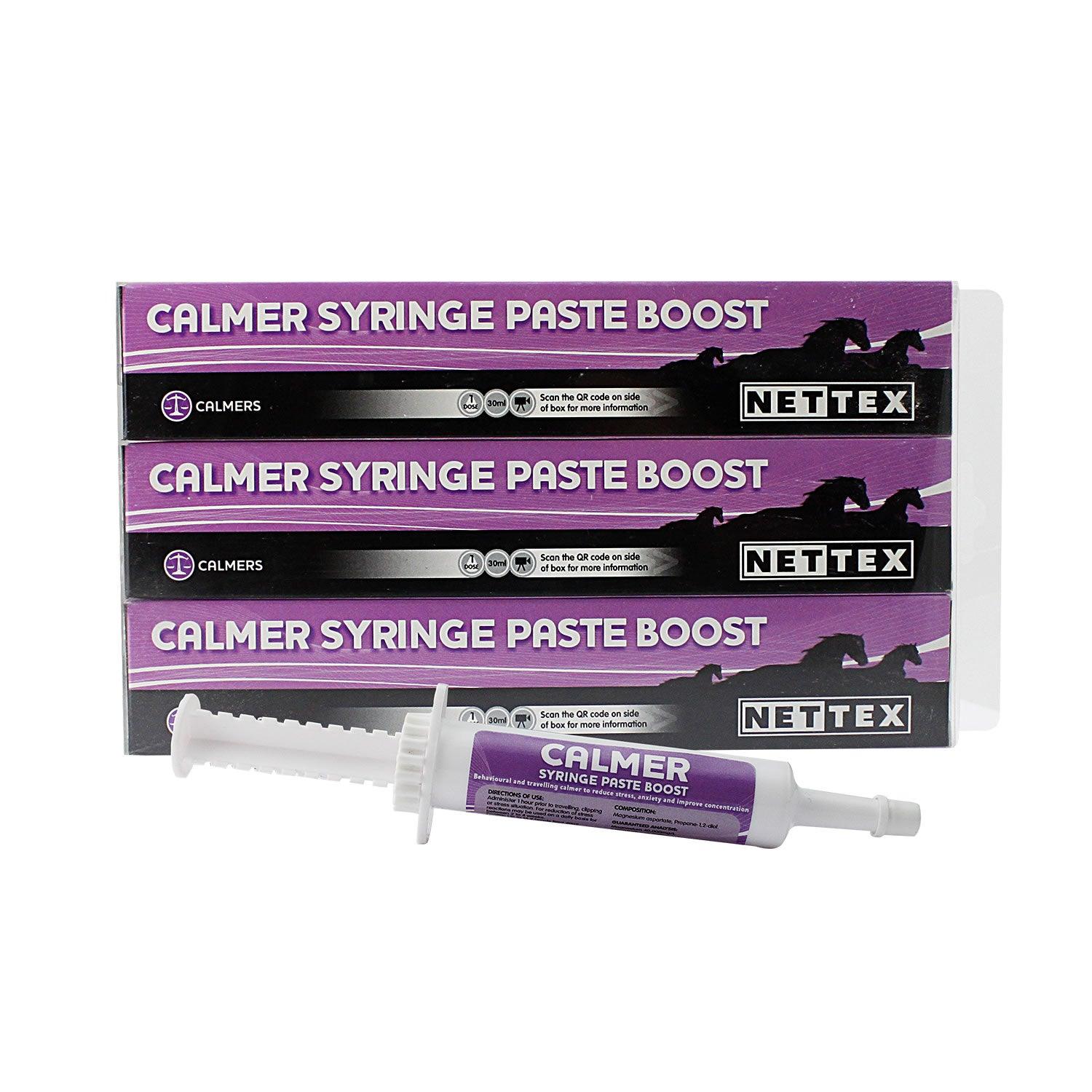 Nettex Calmer Syringe Paste Boost 3 X 30Ml - Ormskirk Pets