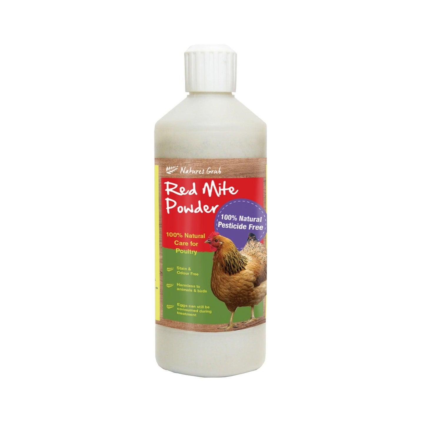 Natures Grub Redmite Powder 500ml - Ormskirk Pets