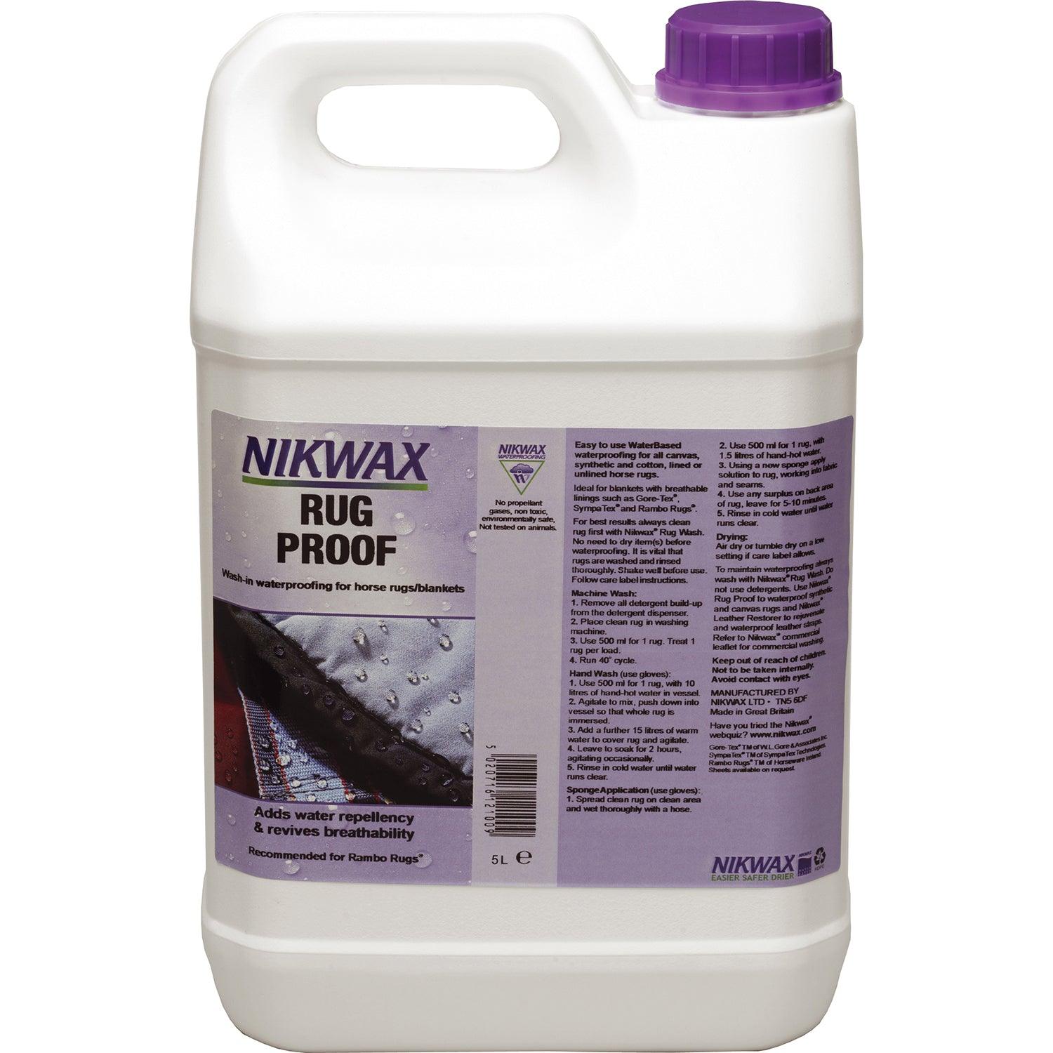 Nikwax Rug Proof 5ltr - Ormskirk Pets