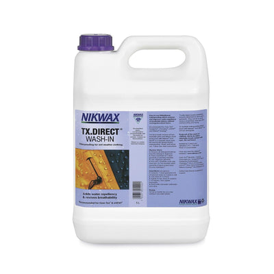 Nikwax Tx Direct Wash-In 5ltr - Ormskirk Pets