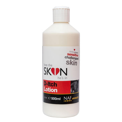 Naf Love The Skin Hes In D-Itch Lotion 500ml - Ormskirk Pets