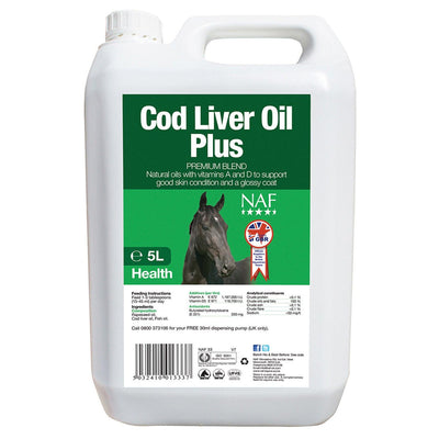 NAF Cod Liver Oil Plus 5Ltr - Ormskirk Pets