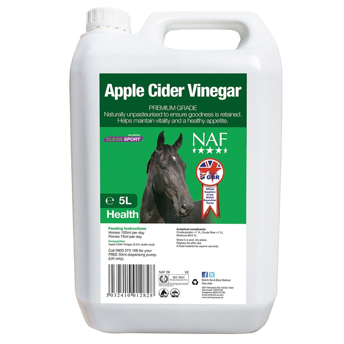 NAF Apple Cider Vinegar 5Ltr - Ormskirk Pets