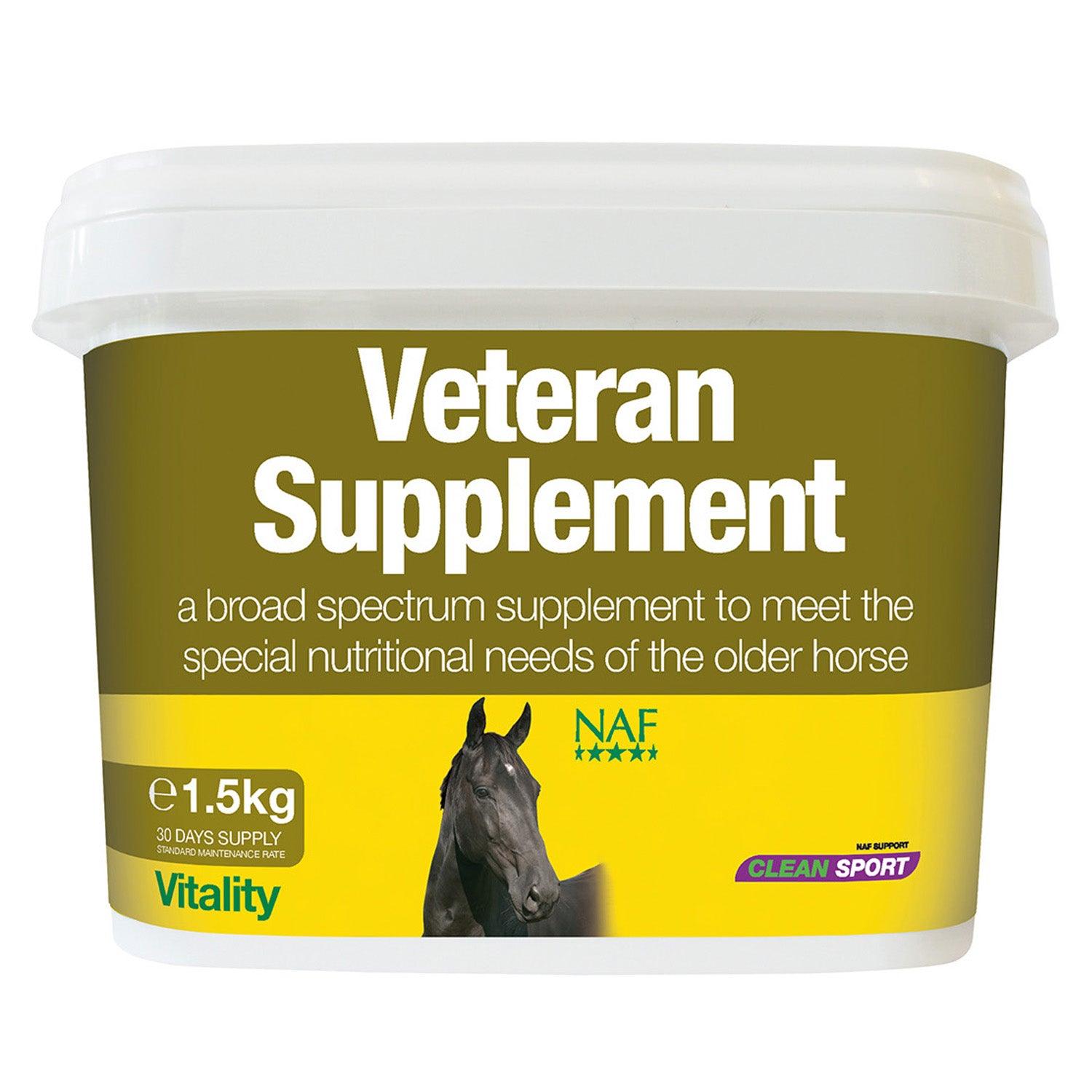 NAF Veteran Supplement 1.5Kg - Ormskirk Pets