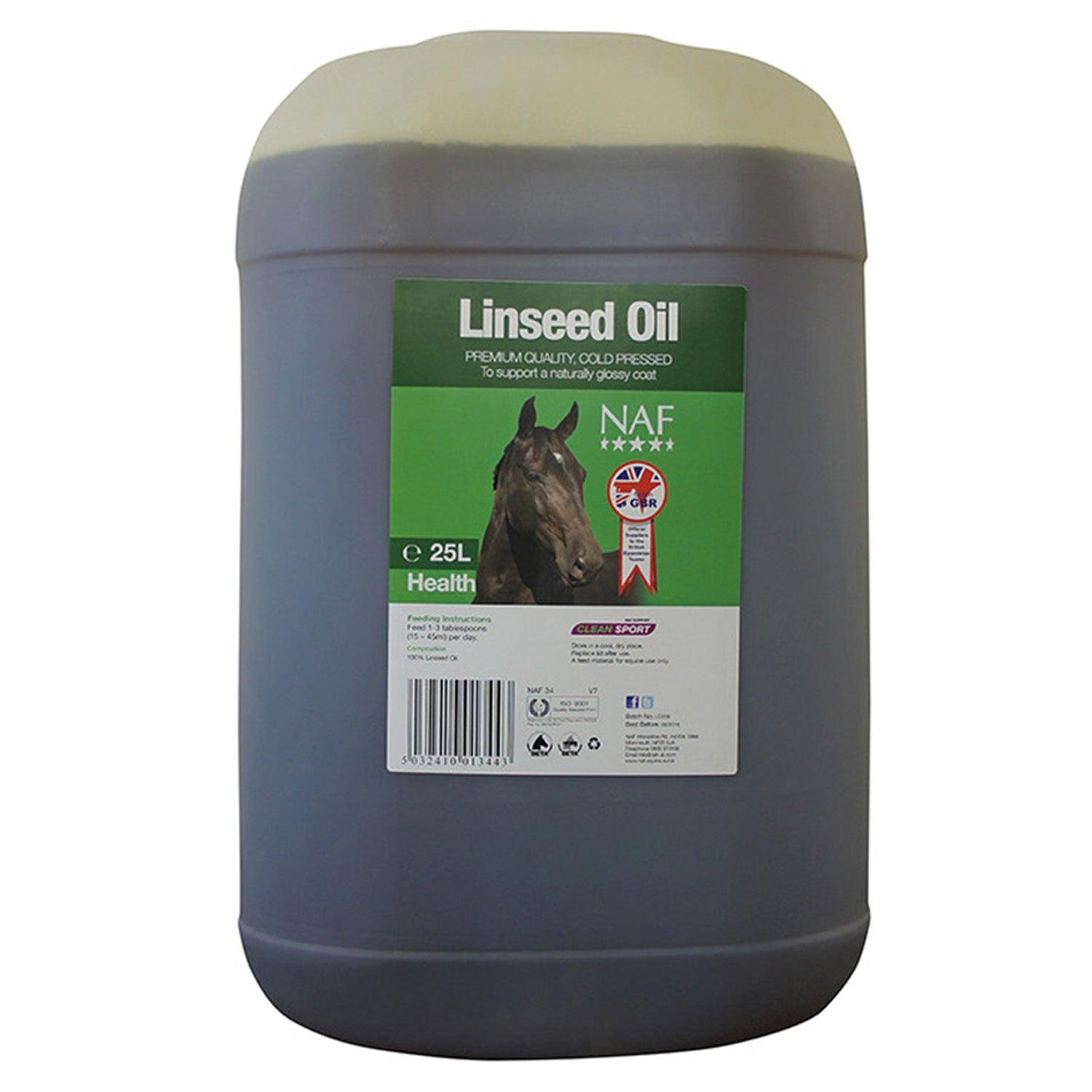 NAF Linseed Oil 25Ltr - Ormskirk Pets