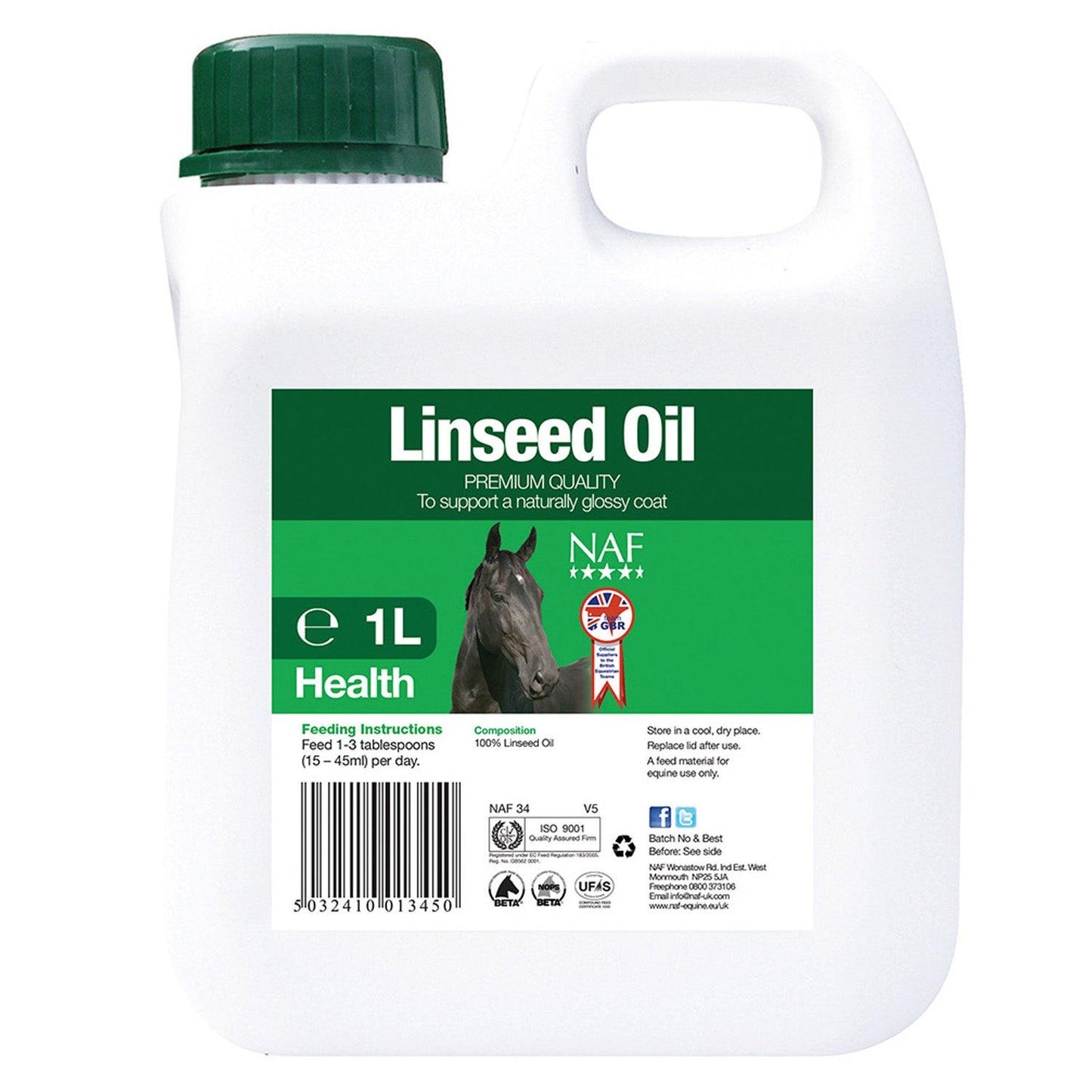 NAF Linseed Oil 1Ltr - Ormskirk Pets