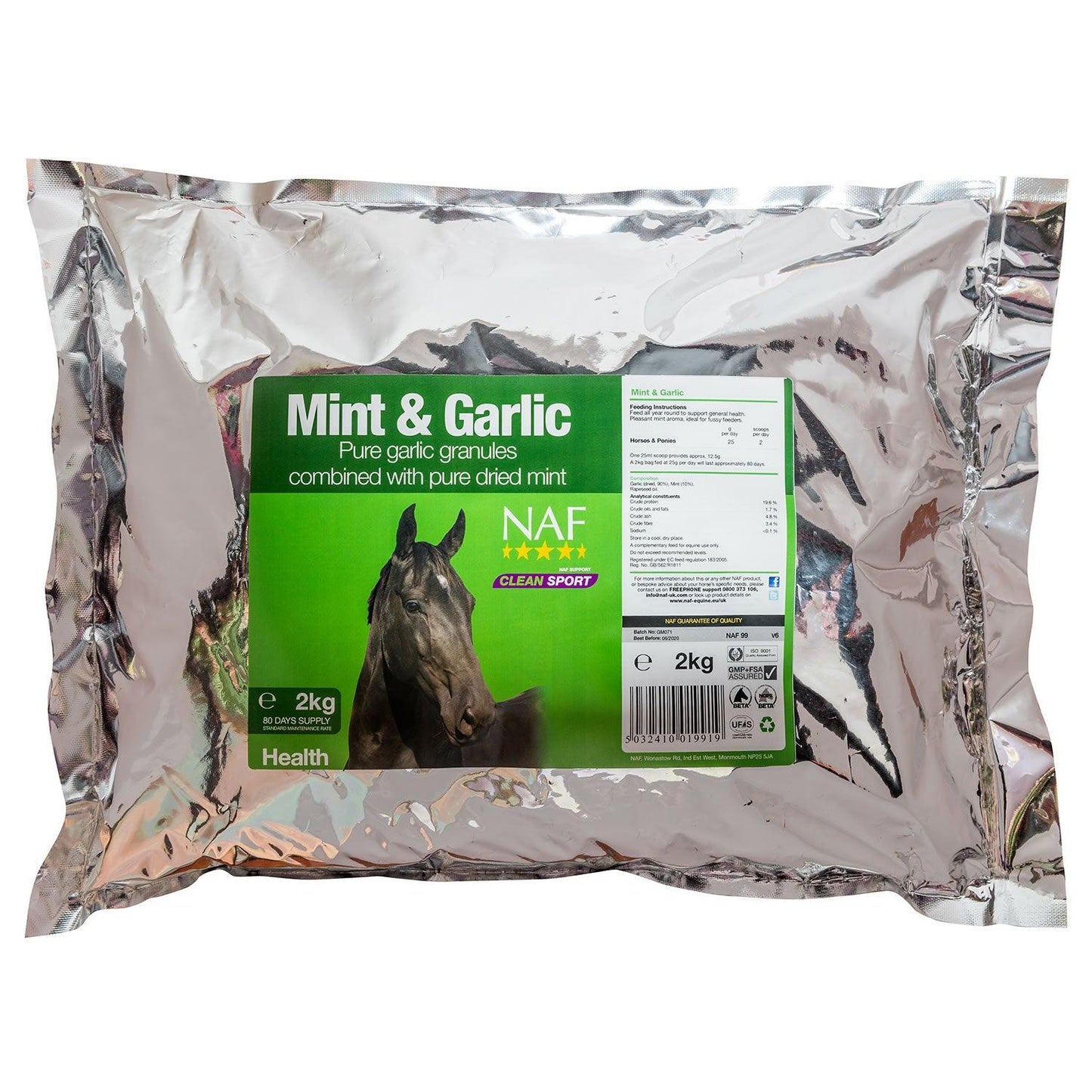 NAF Mint & Garlic 2Kg Refill - Ormskirk Pets