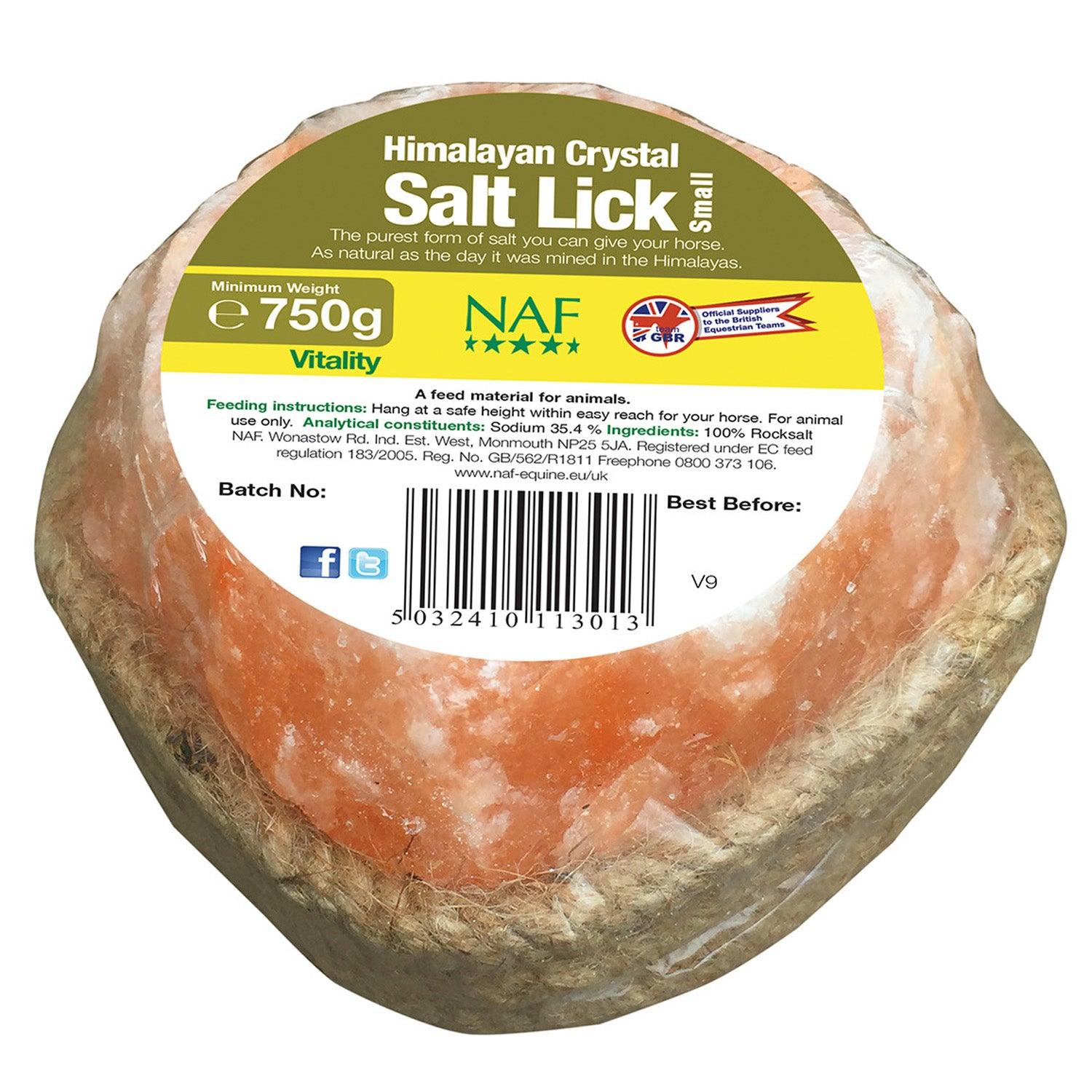 NAF Himalayan Salt Lick Small X 750G - Ormskirk Pets