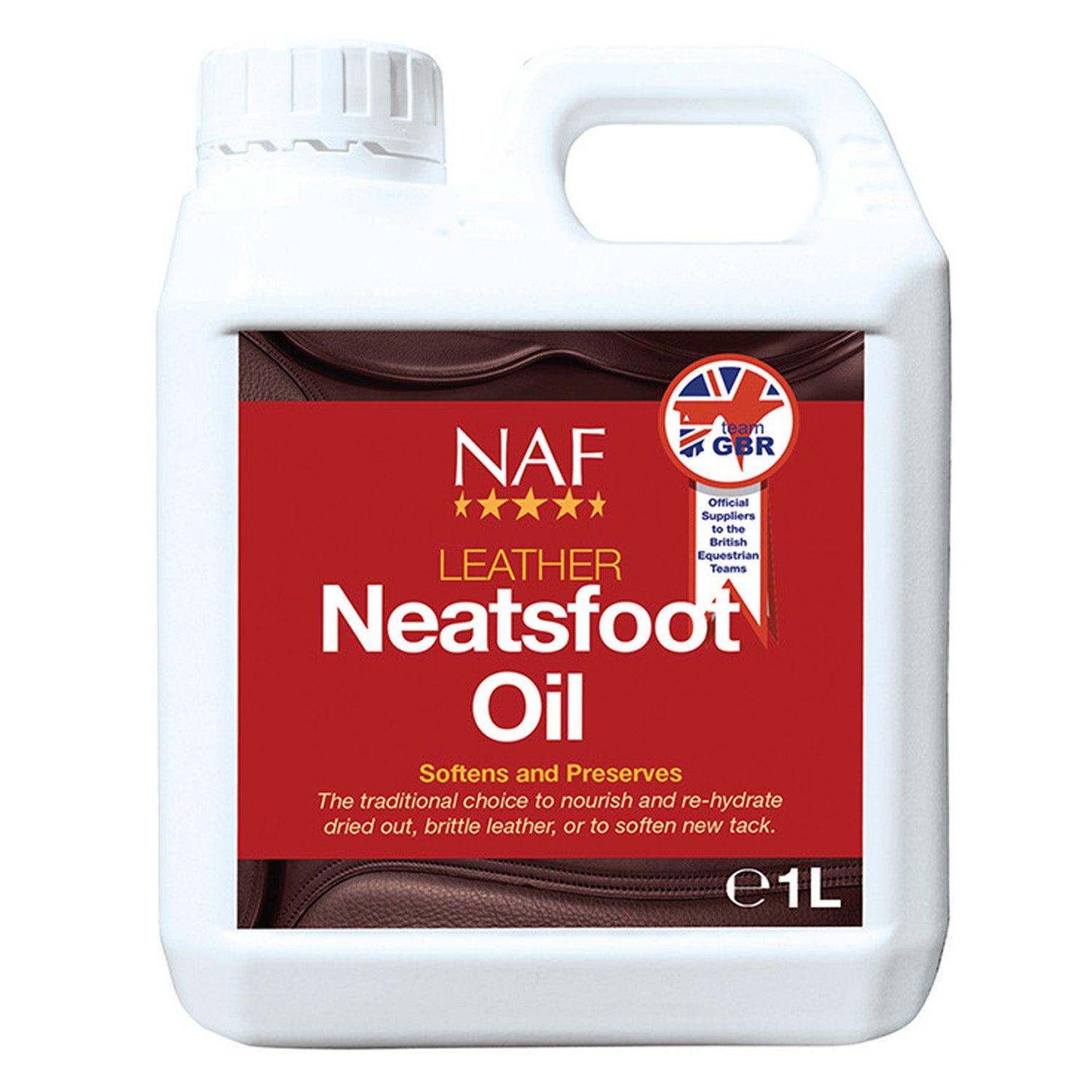 Naf Neatsfoot Oil 1ltr - Ormskirk Pets