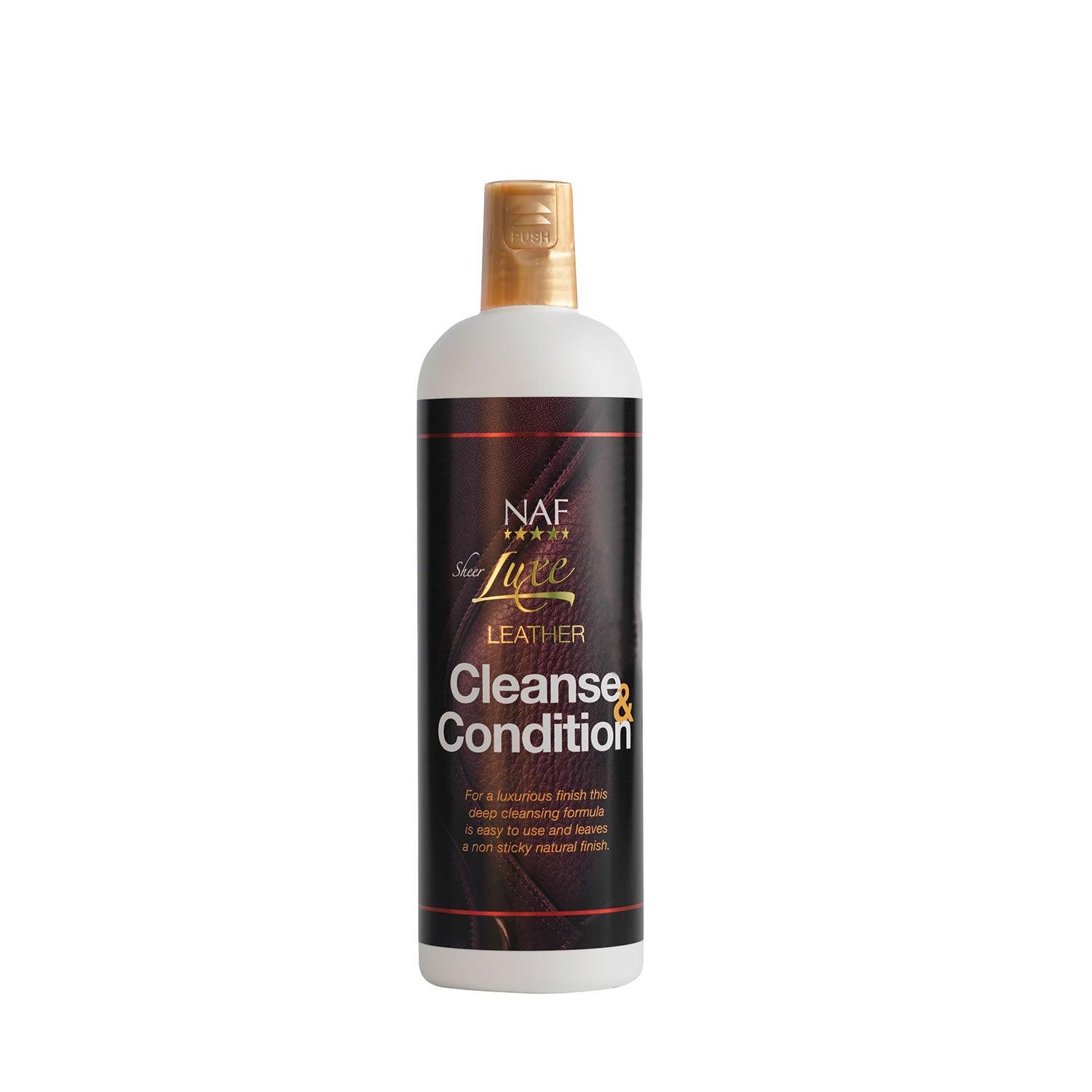 Naf Sheer Luxe Leather Cleanse & Condition 500ml - Ormskirk Pets