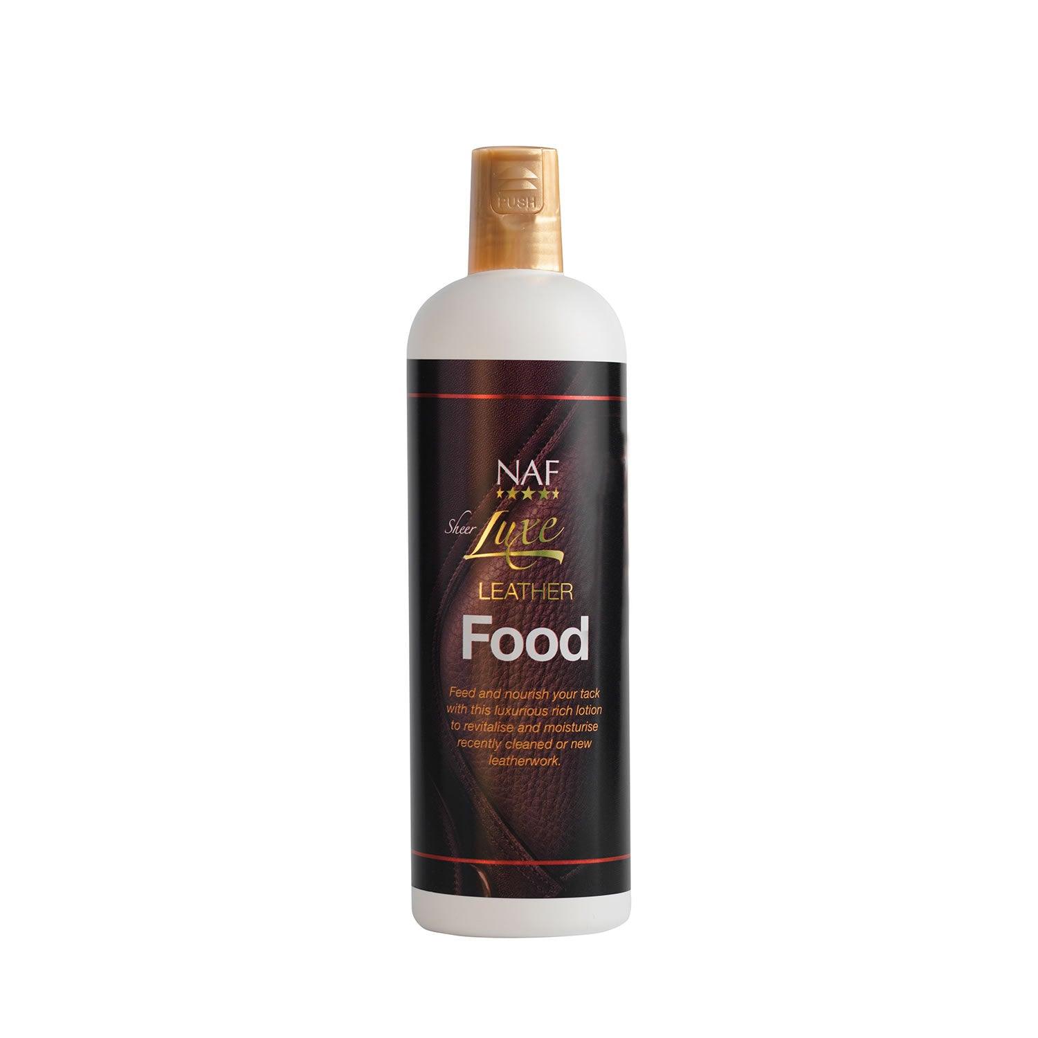 Naf Sheer Luxe Leather Food 500ml - Ormskirk Pets