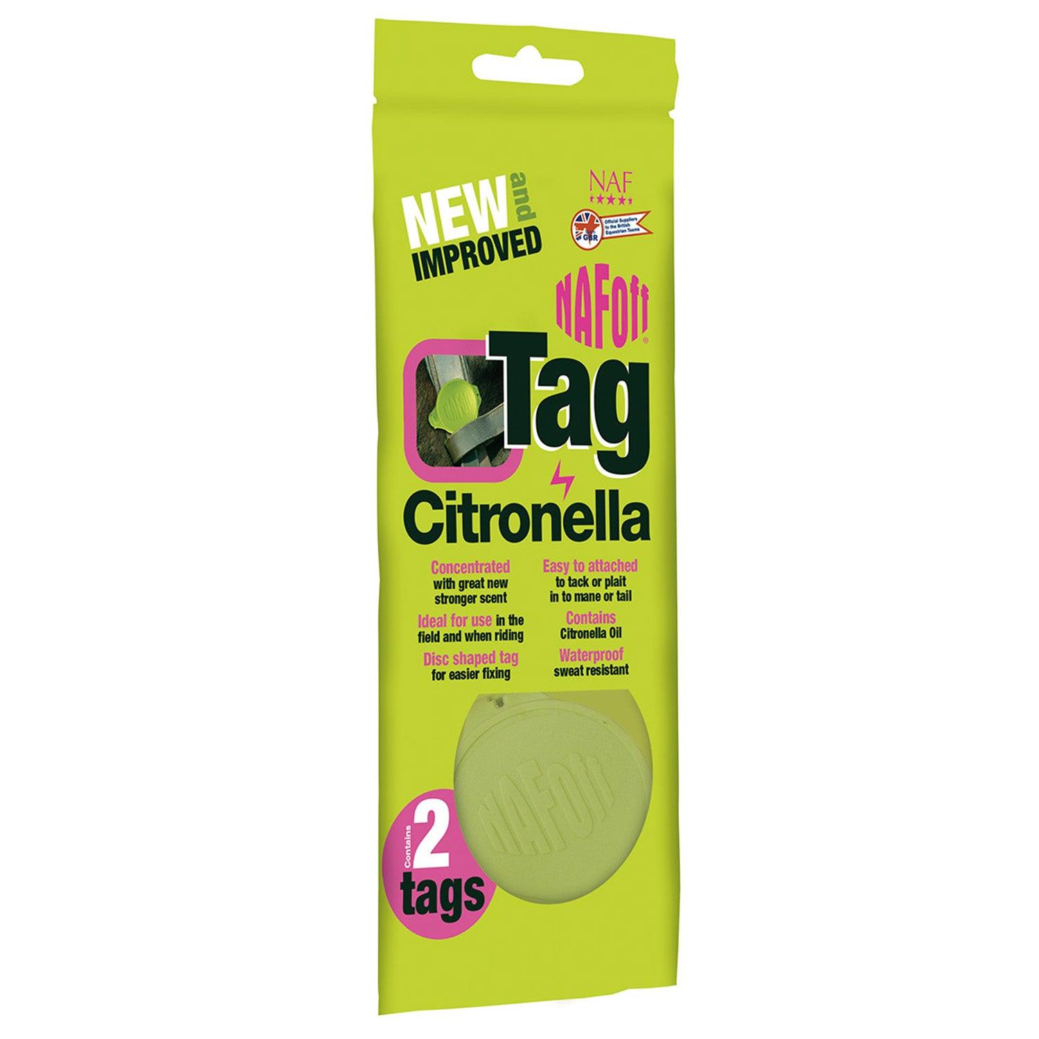 Naf Off Citronella Tag Twin Pack - Ormskirk Pets