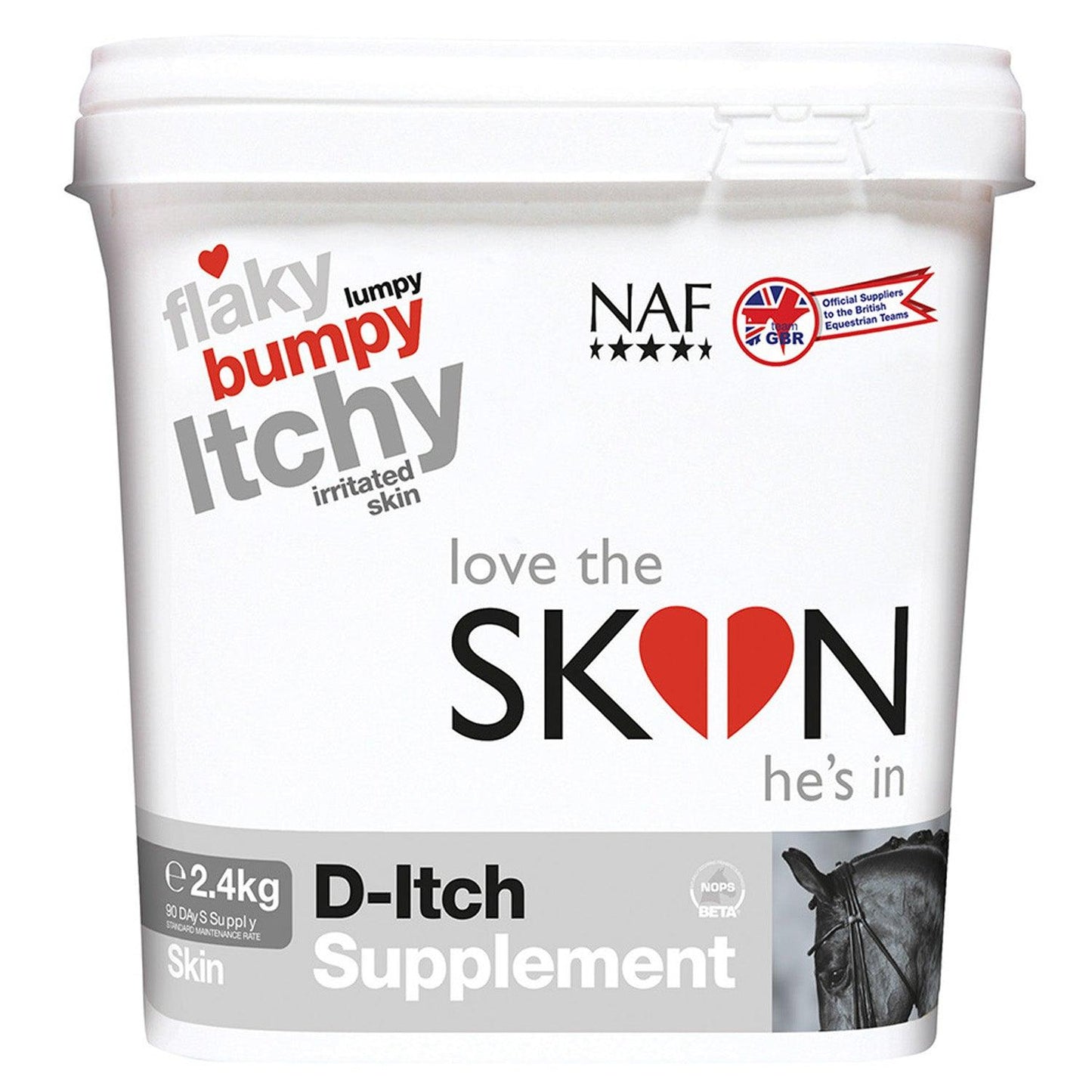 Naf Love The Skin Hes In D-Itch Supplement 2.4kg - Ormskirk Pets