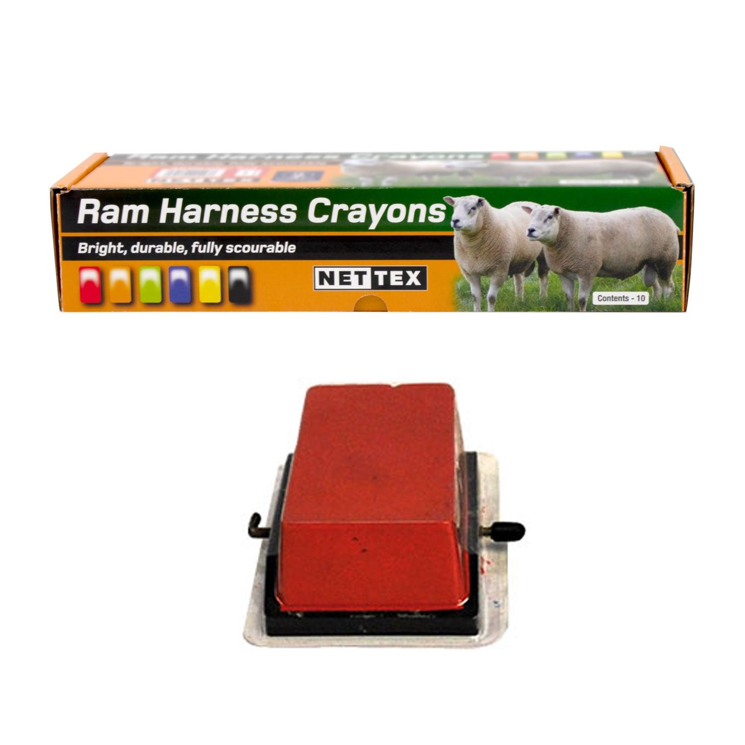 Nettex All Weather Crayons 10 Pack Red - Ormskirk Pets