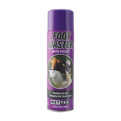 Nettex Footmaster Spray With Violet 6x500ml - Ormskirk Pets