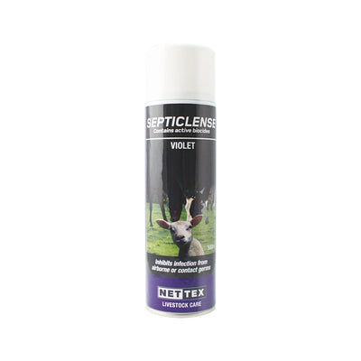 Nettex Septiclense Spray 500mlx6 Pack Violet - Ormskirk Pets