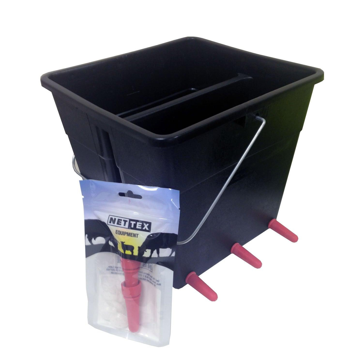 Nettex Lamb Feeder Bucket 6 Teat - Ormskirk Pets