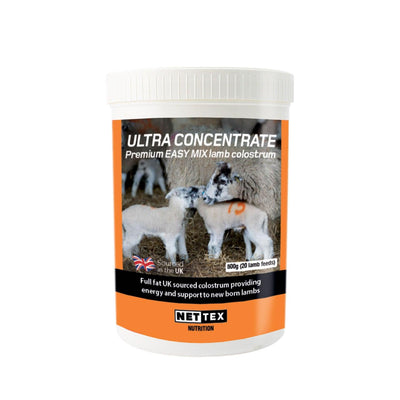 Nettex Ultra Concentrate Colostrum 500gx4 Pack - Ormskirk Pets