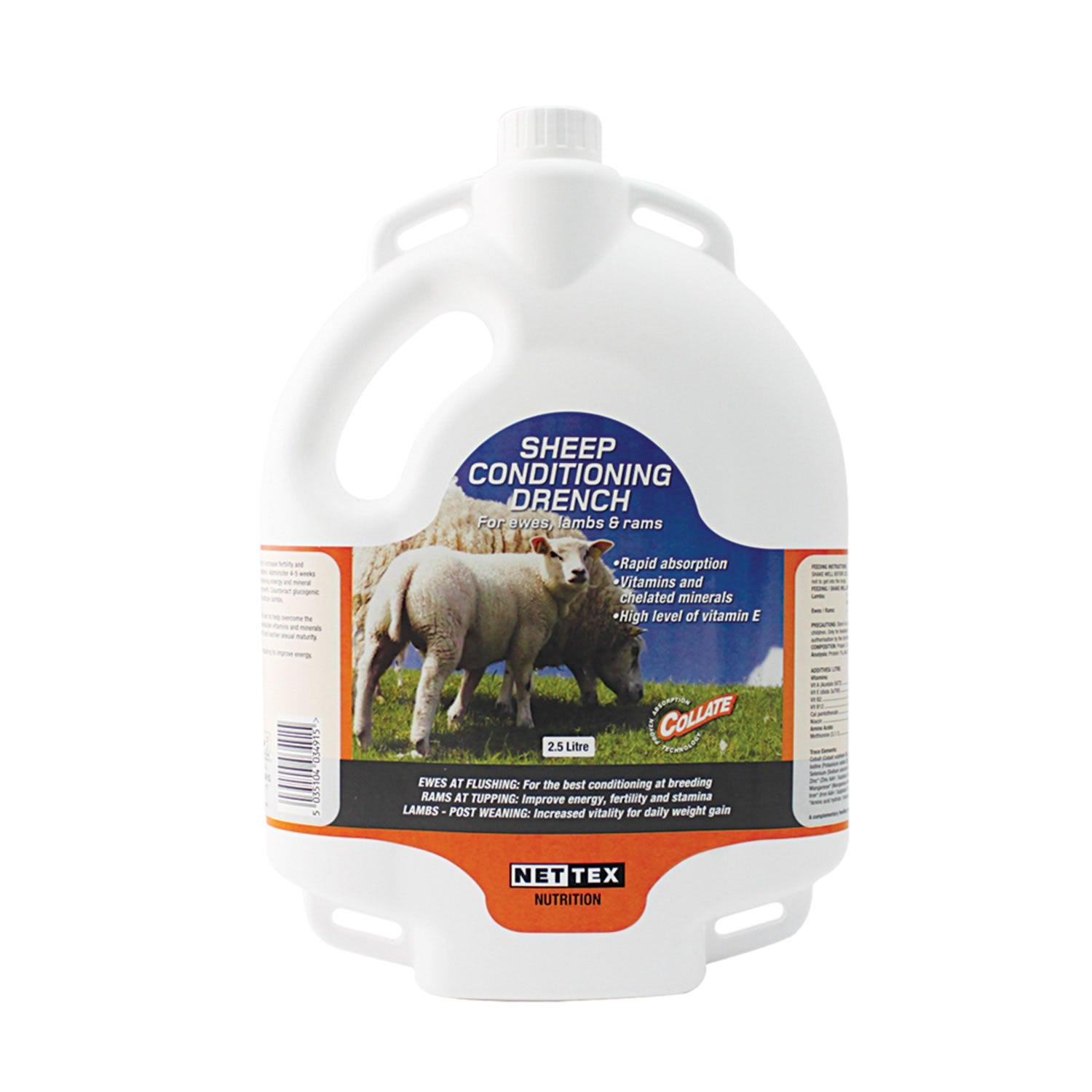 Nettex Sheep Conditioning Drench Backpack 4x2.5ltr - Ormskirk Pets