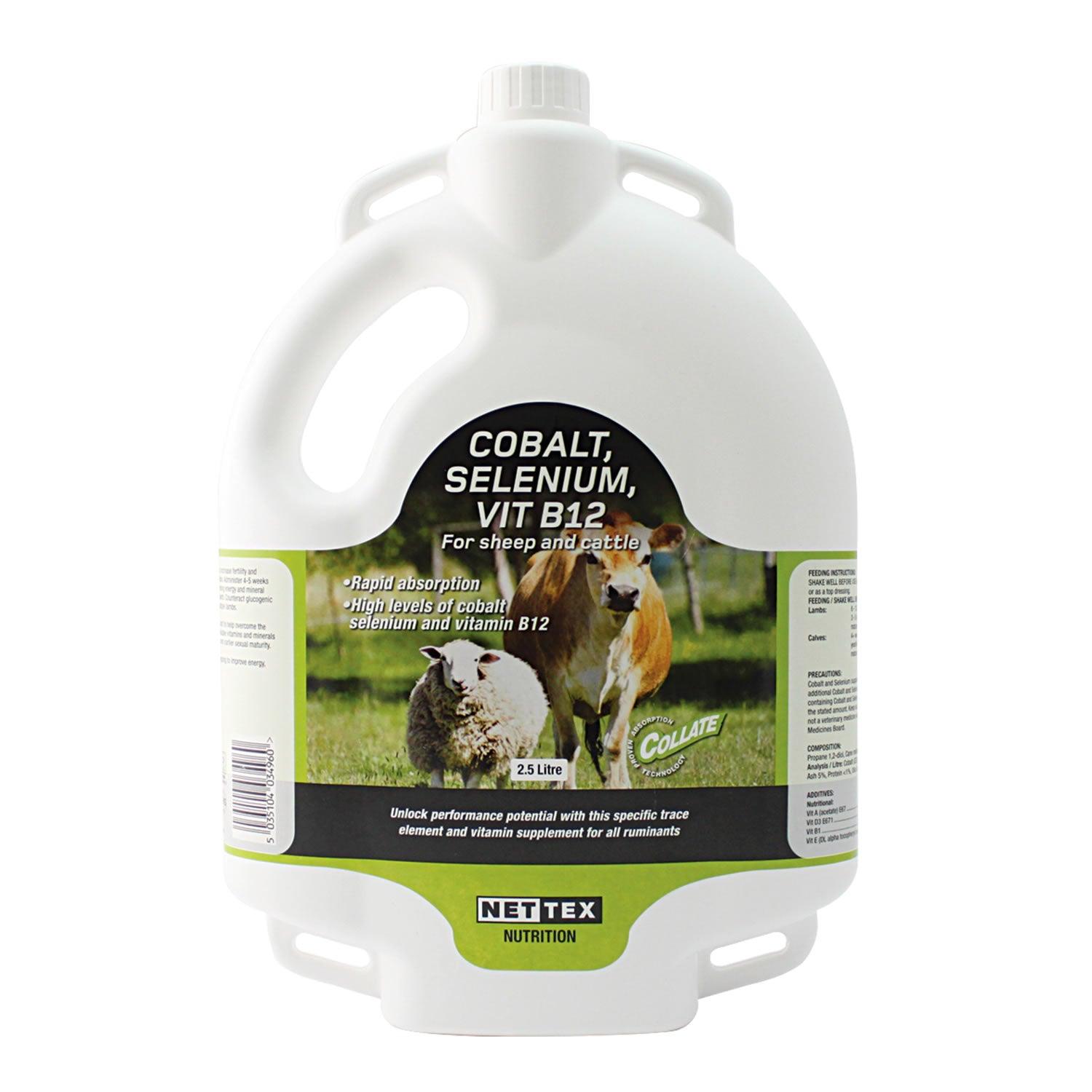 Nettex Cobalt, Selenium & B12 Backpack 4x2.5ltr - Ormskirk Pets