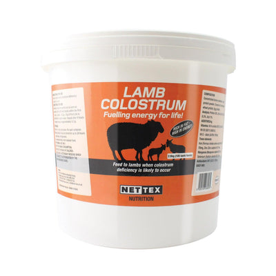 Nettex Lamb Colostrum 2.5kg (100 Feeds) - Ormskirk Pets