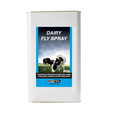 NETTEX AGRI DAIRY FLY SPRAY 4.5 LT X 4 PACK