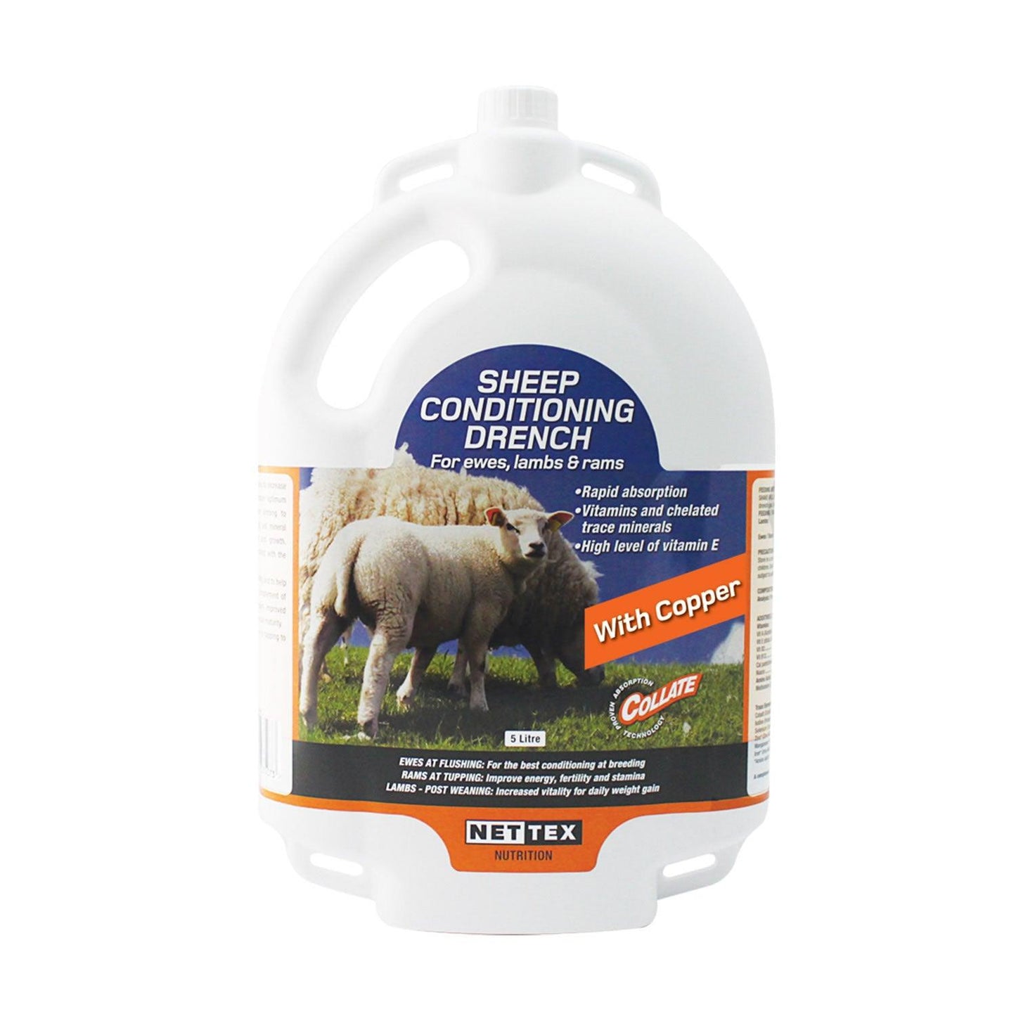 Nettex Sheep Conditioning Drench With Copper Backpack 5ltr - Ormskirk Pets