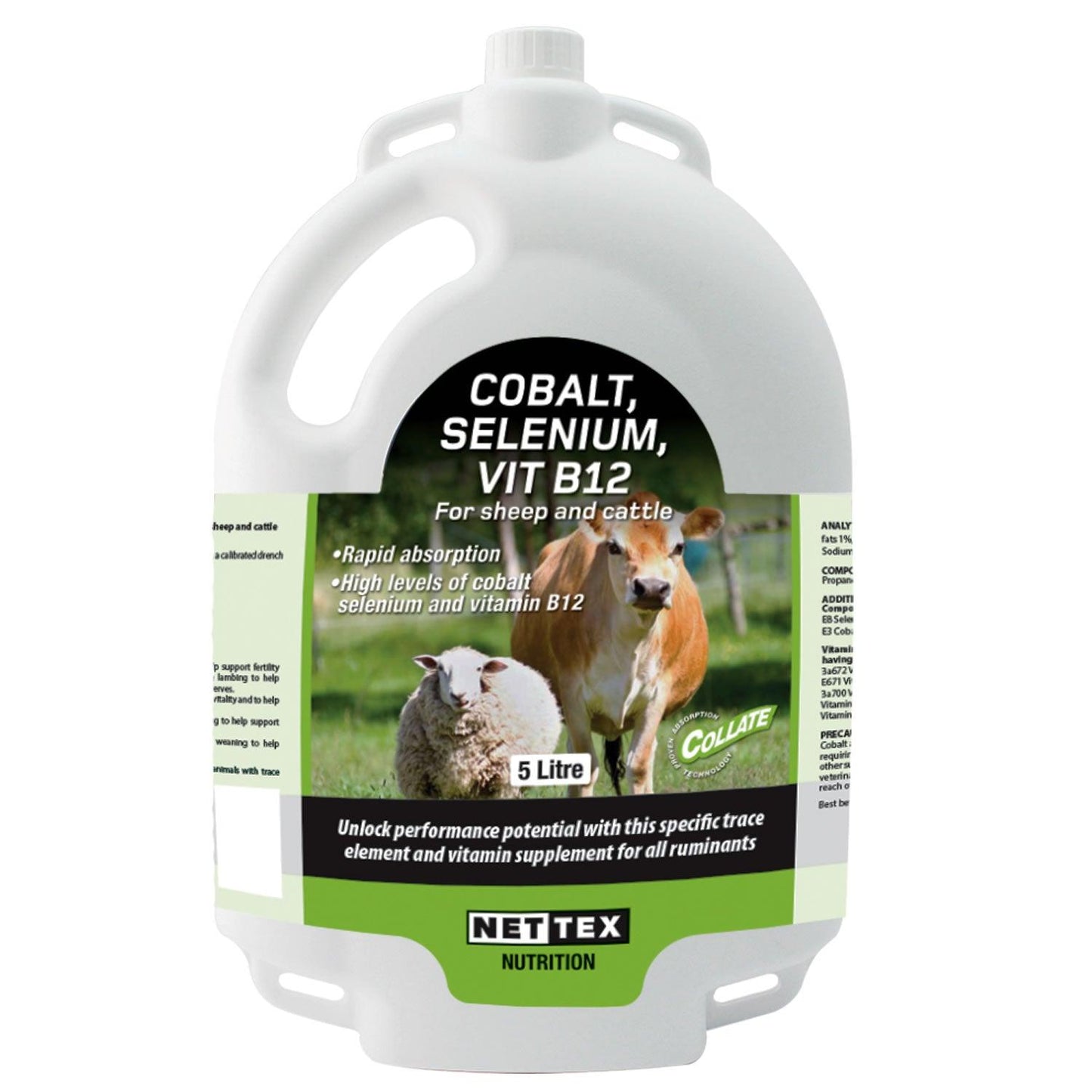 Nettex Cobalt, Selenium & B12 Backpack 5ltr - Ormskirk Pets