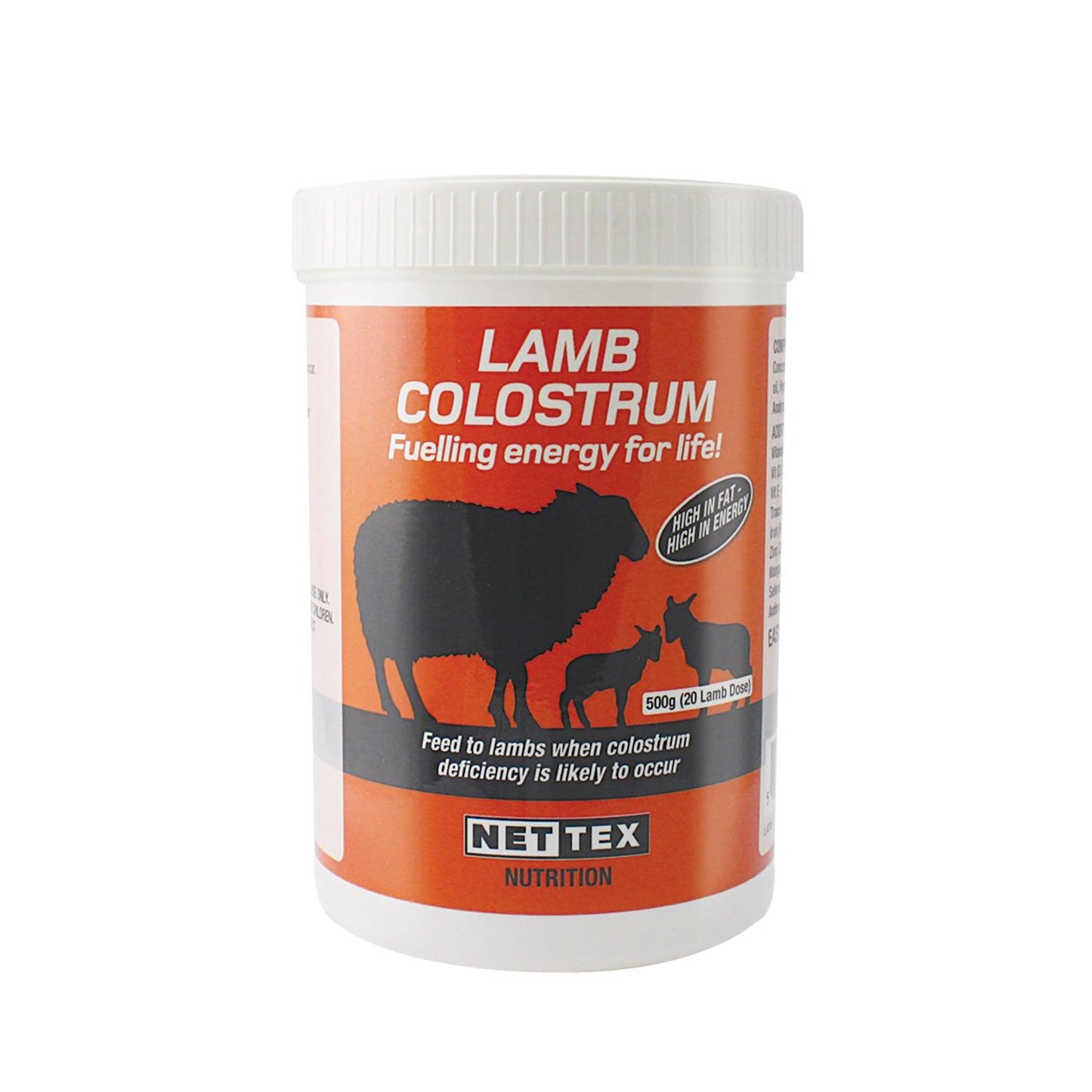 Nettex Lamb Colostrum 4x500g (20 Feeds) - Ormskirk Pets