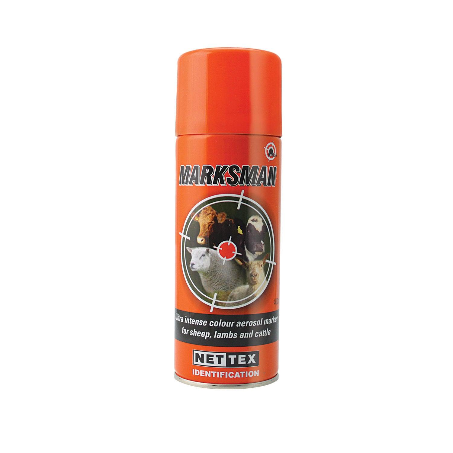 Nettex Marksman 12x400ml Orange - Ormskirk Pets