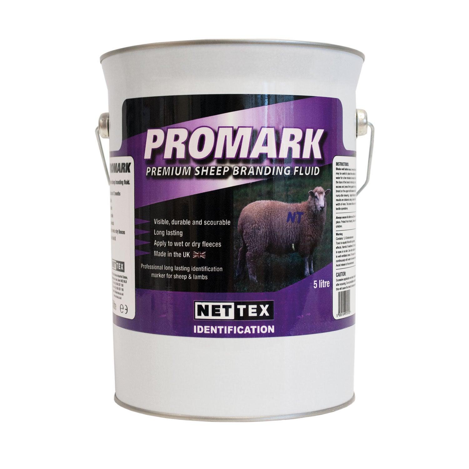 Nettex Promark Branding Fluid 5ltr Purple - Ormskirk Pets