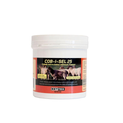 Nettex Cob-I-Sel 60 Without Copper 4x250g Micro Boluses - Ormskirk Pets